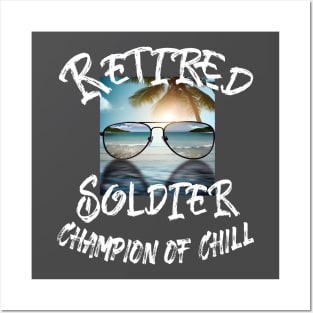 Retired Soldier Posters and Art